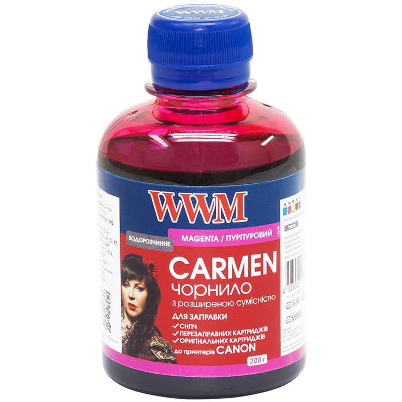Чернила WWM CANON Universal Carmen (Magenta) (CU/M) 200г