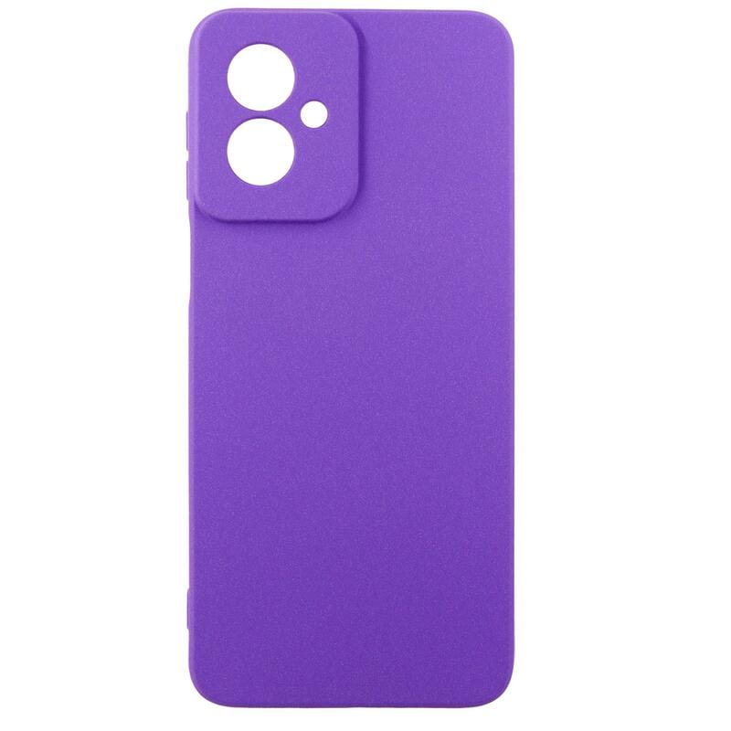 Чeхол-накладка Dengos Carbon для Motorola Moto G55 Purple (DG-TPU-CRBN-250)