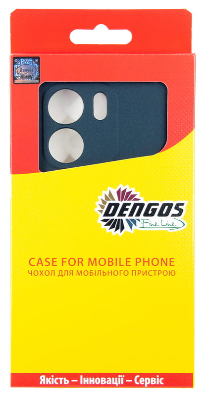 Чохол-накладка Dengos Carbon для Motorola Moto G06 Blue (DG-TPU-CRBN-241)