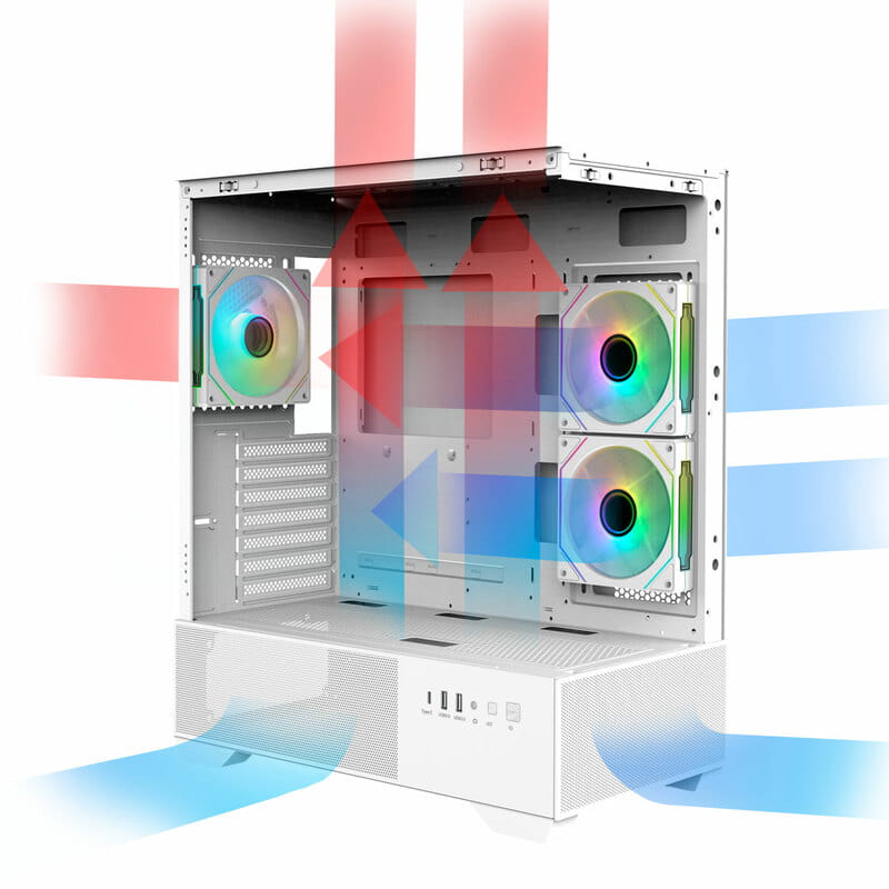 Корпус Zalman Chronix V2 White