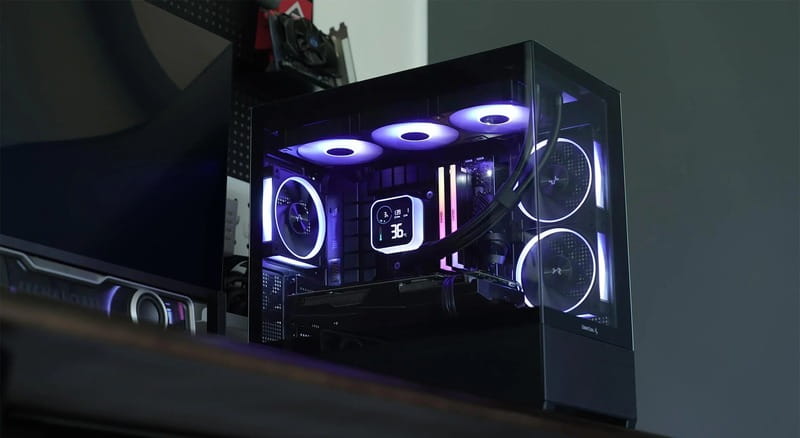 Корпус DeepCool CG380 3F Black (R-CG380-BKAGM3-G) без БП
