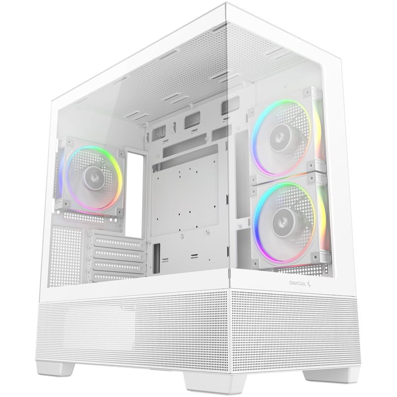 Корпус DeepCool CG380 3F White (R-CG380-WHAGM3-G) без БП