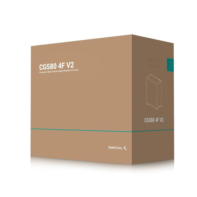Корпус DeepCool CG580 4F V2 Black (R-CG580-BKADA4-G-2) без БП