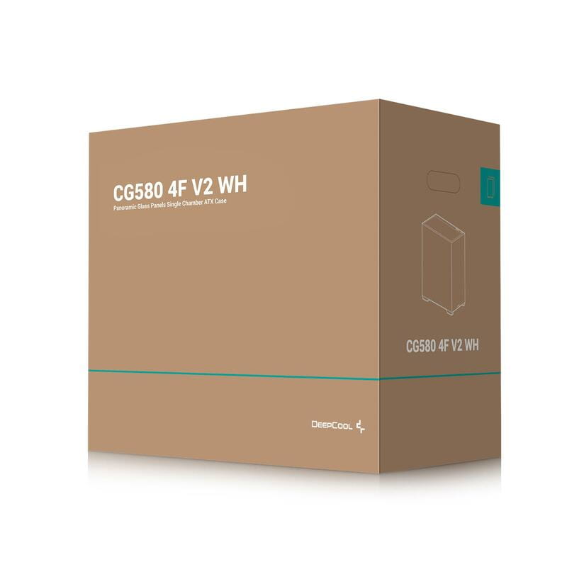 Корпус DeepCool CG580 4F V2 White (R-CG580-WHADA4-G-2) без БП
