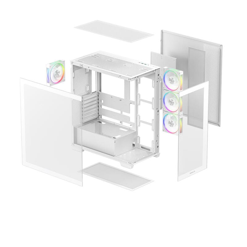 Корпус DeepCool CG580 4F V2 White (R-CG580-WHADA4-G-2) без БП