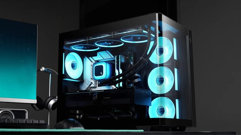 Корпус DeepCool CG530U 4F Black (R-CG530U-BKAGA4-G) без БП