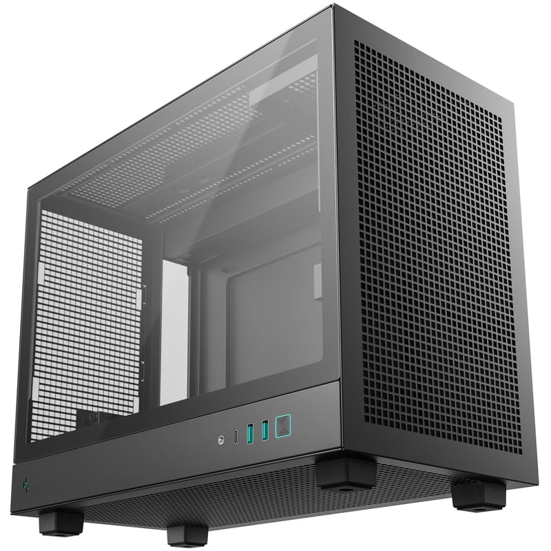 Корпус DeepCool CH160 Plus Black (R-CH160-BKNGM0-G) без БЖ
