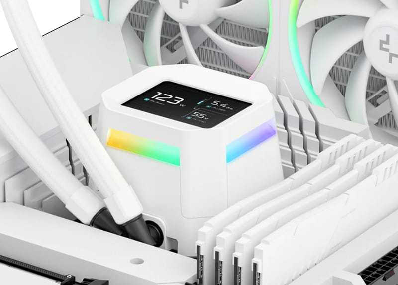 Система водяного охолодження DeepCool LM360 WH (R-LM360-WHDMMC-1)