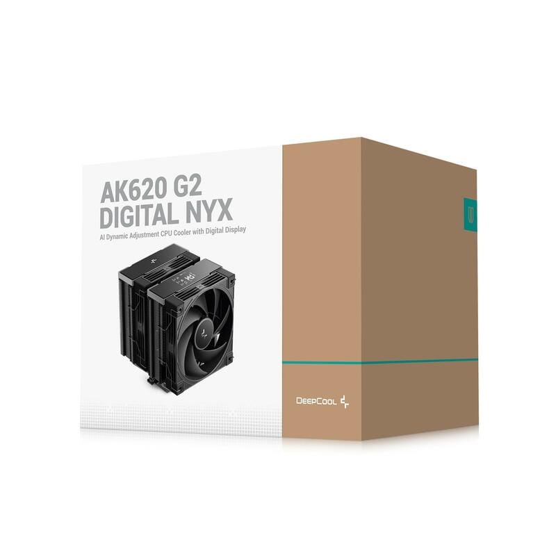 Кулер процесорний DeepCool AK620 G2 Digital NYX Black (R-AK620G2-BKNNMN-GJD-1)