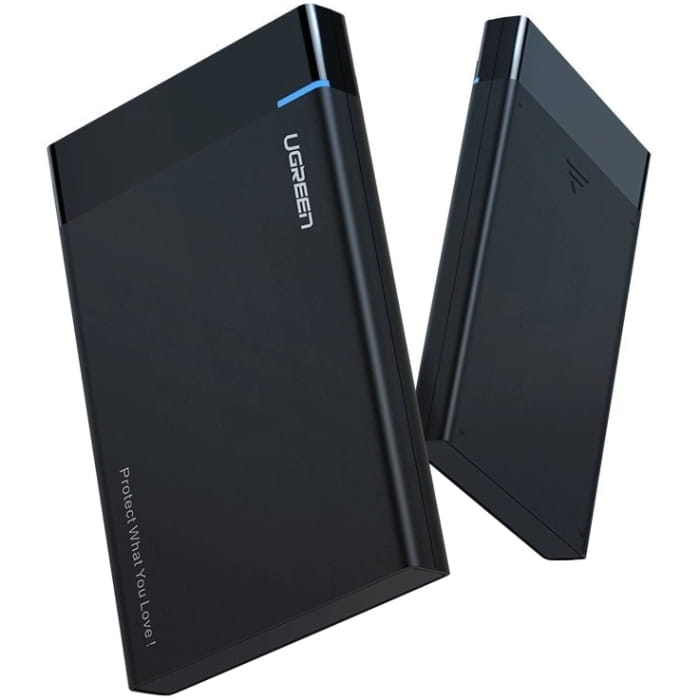 Внешний карман Ugreen для 2.5" HDD/SSD USB 3.0 US221 Black (30848)