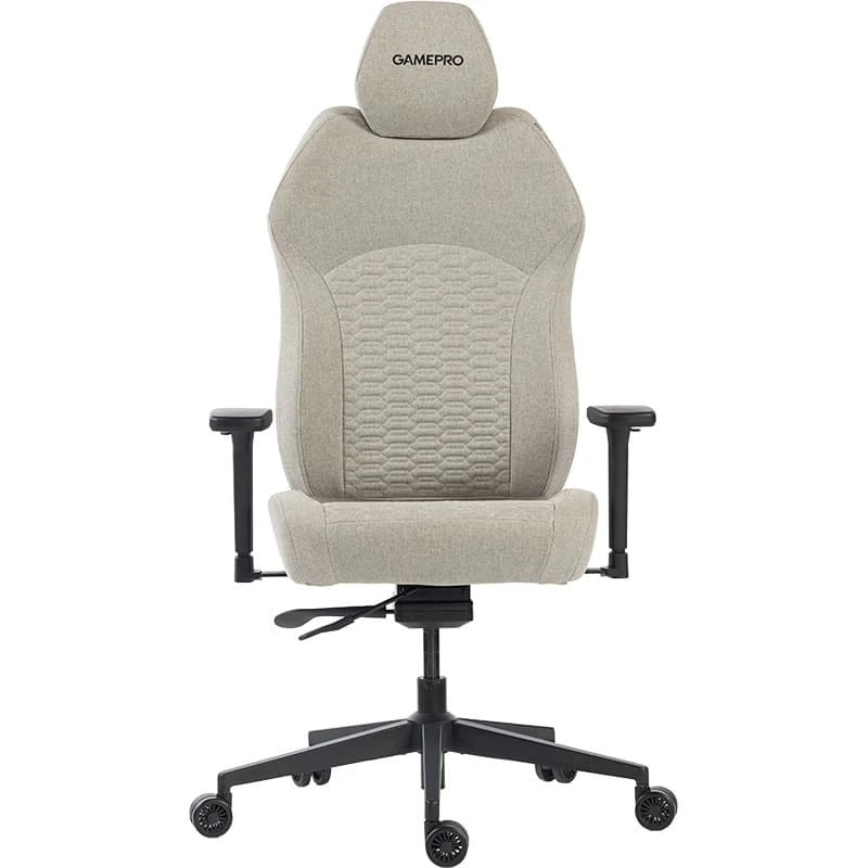 Кресло для геймеров GamePro GC760LG Fabric Light Gray