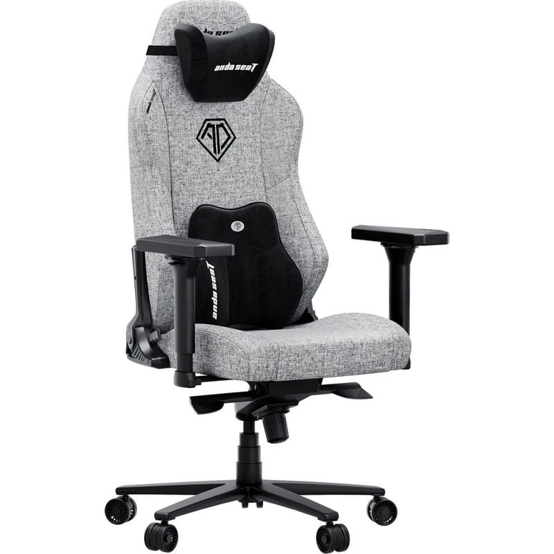 Кресло для геймеров Anda Seat Phantom 3 Size XL Fabric Gray (AD18XL-52-G-F-G01)