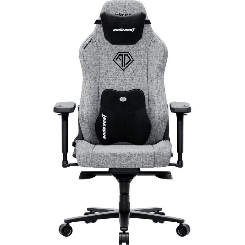 Кресло для геймеров Anda Seat Phantom 3 Size XL Fabric Gray (AD18XL-52-G-F-G01)