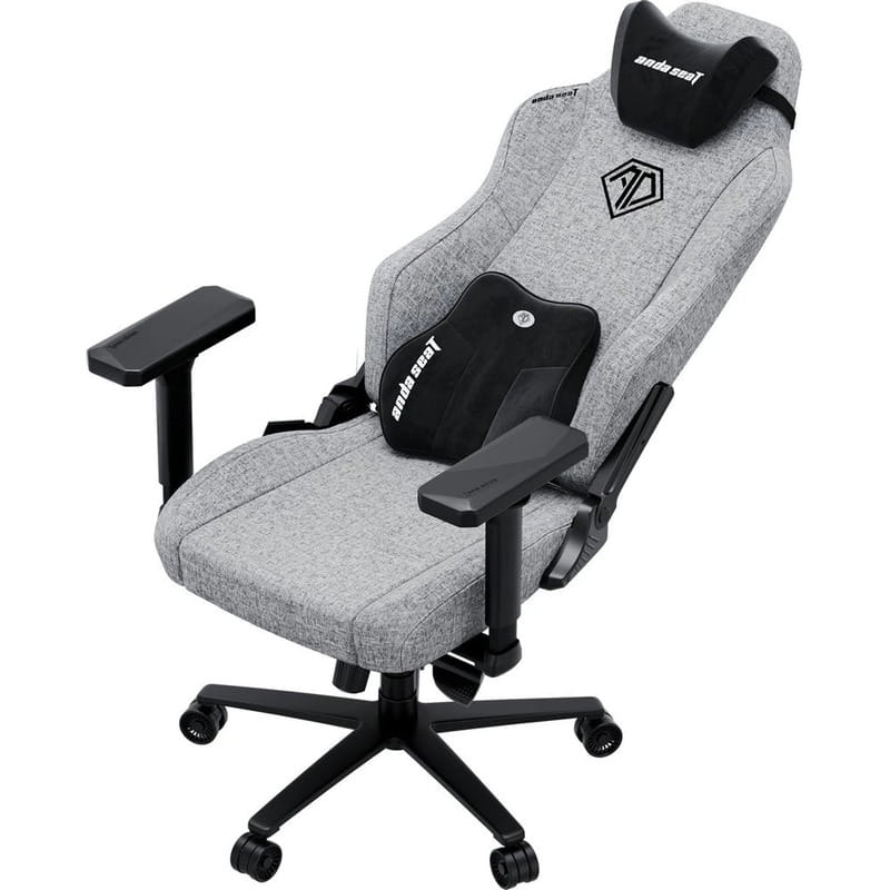Кресло для геймеров Anda Seat Phantom 3 Size XL Fabric Gray (AD18XL-52-G-F-G01)