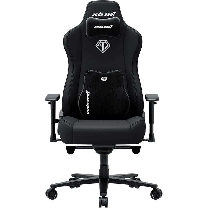 Кресло для геймеров Anda Seat Novis Plus Size XL Fabric Black (AD23YC-XL-01-B-F-B04)