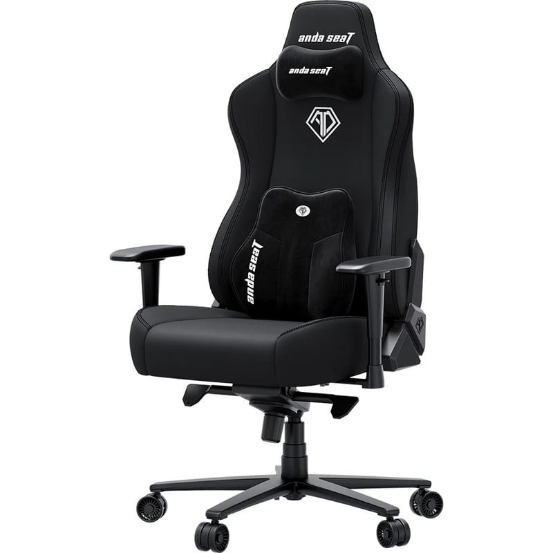 Кресло для геймеров Anda Seat Novis Plus Size XL Fabric Black (AD23YC-XL-01-B-F-B04)