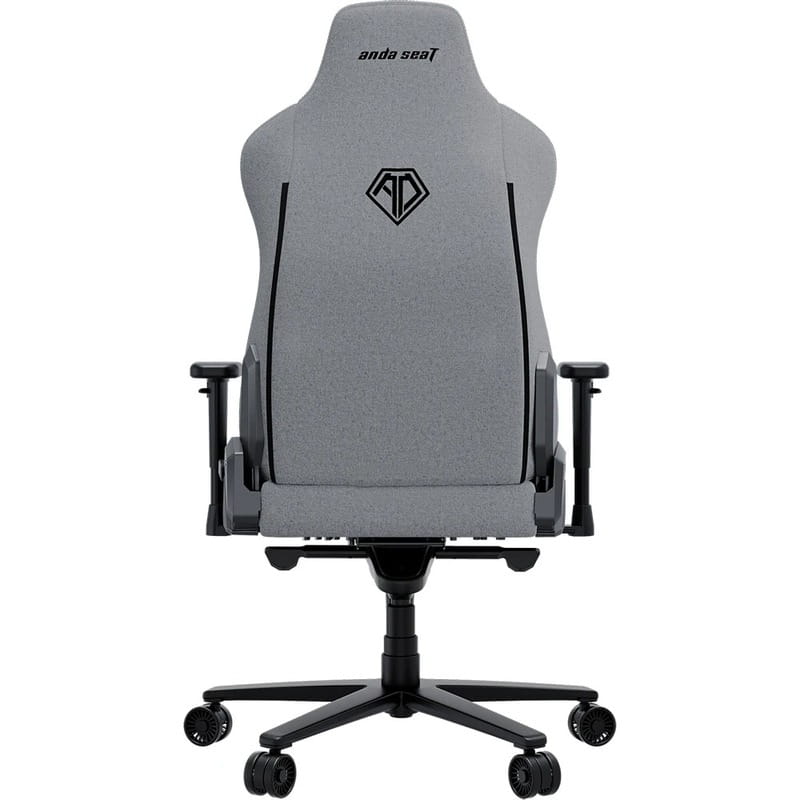Кресло для геймеров Anda Seat Novis Plus Size XL Fabric Grey (AD23YC-XL-01-G-F-G04)