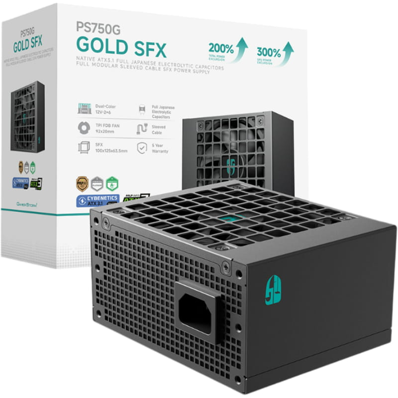 Блок питания DeepCool GamerStorm PS750G 750W (R-PS750G-FE0B-JGEU)