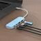 Фото - USB-хаб J5create 2 USB-A/2 USB-С Cyan (JCH342EC-N) | click.ua