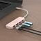 Фото - USB-хаб J5create 4 USB-A Red (JCH341ER-N) | click.ua