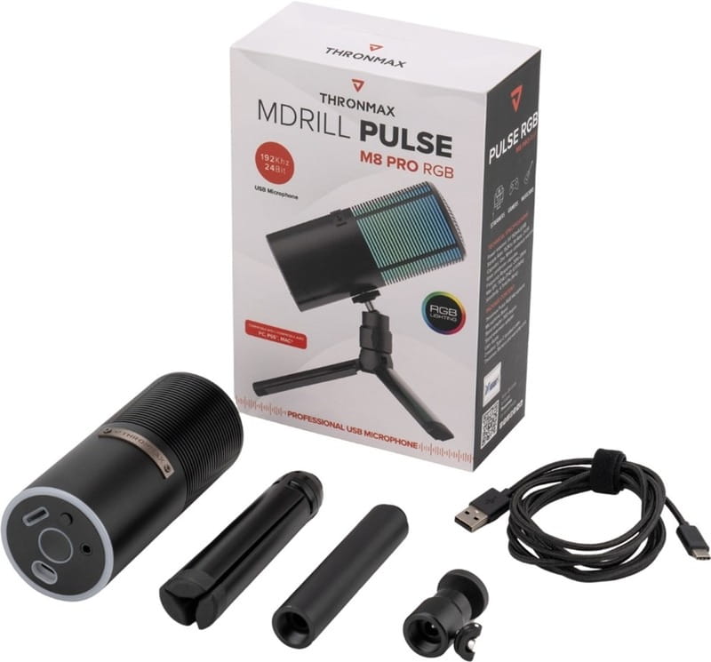 Микрофон конденсаторный Thronmax Pulse Pro M8P Black (M8PTHRONMAX)