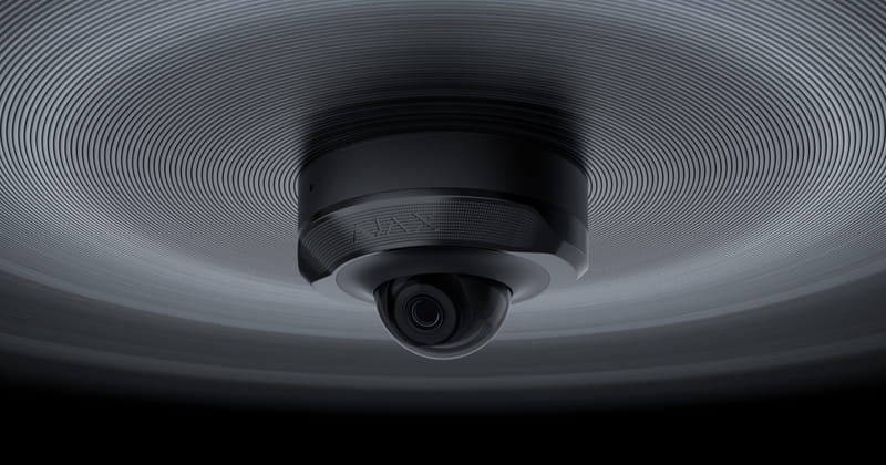 IP-камера Ajax DomeCam Mini (8EU) ASP Black 5МП (2.8мм)