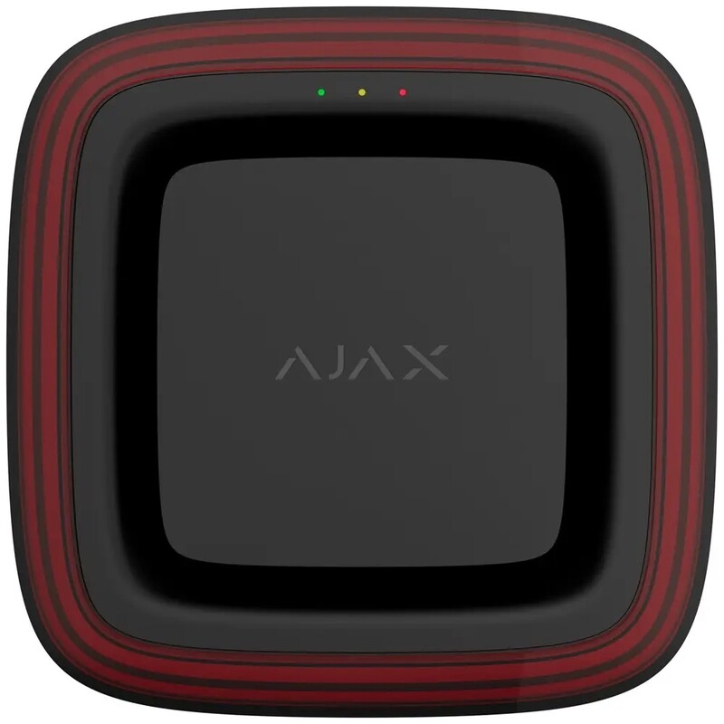 Беспроводной пожарный светозвуковой датчик Ajax EN54 FireProtect Jeweller (Sounder/VAD) Black