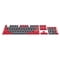 Фото - Набір кейкапів Dark Project PBT KS-42 ENG/UA/RU Black/Red (DP-KS-0042) | click.ua