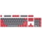 Фото - Набір кейкапів Dark Project PBT KS-42 ENG/UA/RU Black/Red (DP-KS-0042) | click.ua