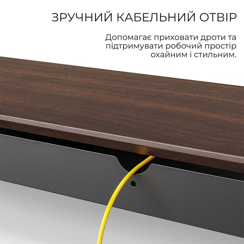 Подставка для монитора OfficePro MR145DW Dark Wood/Black