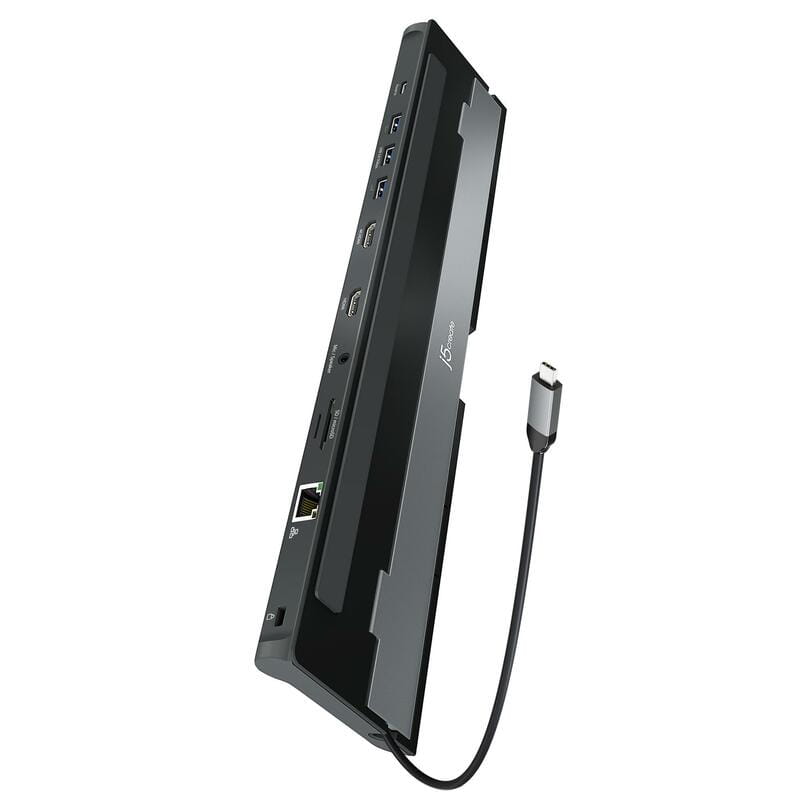 Док-станция J5create USB-C 10-в-1 (JCD542-N)