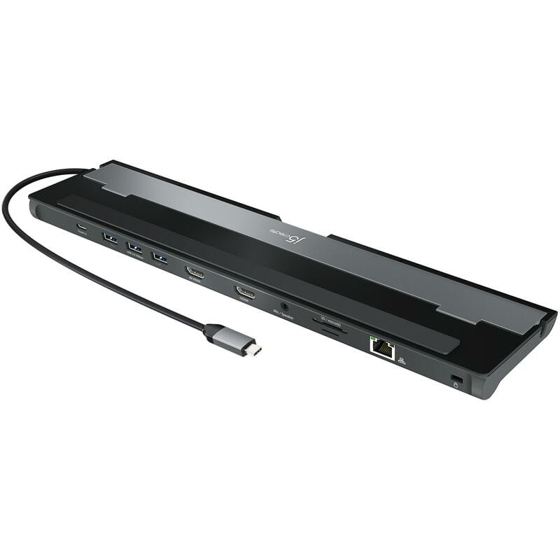 Док-станция J5create USB-C 10-в-1 (JCD542-N)