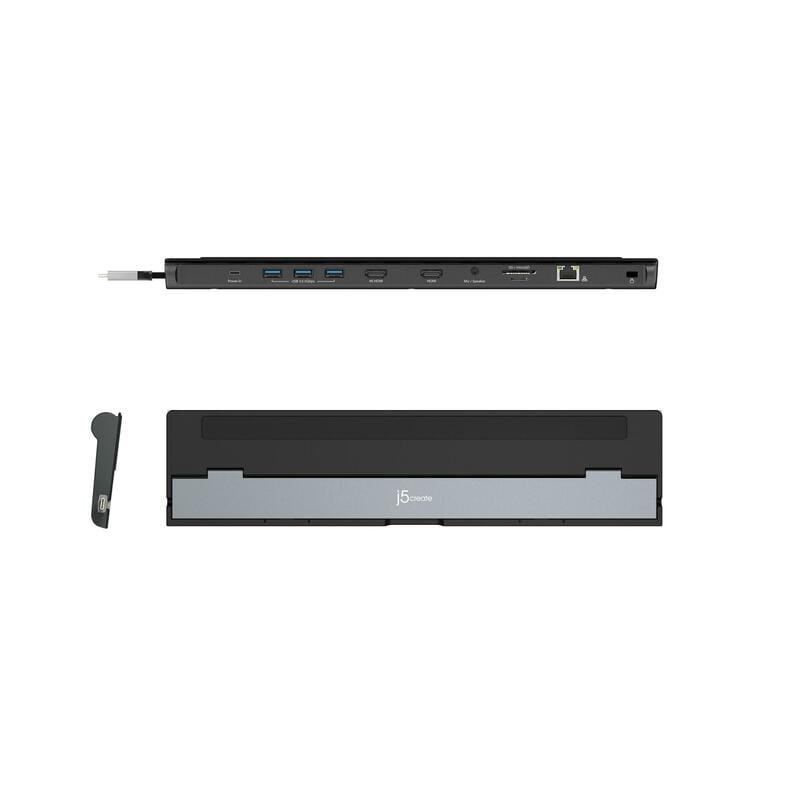 Док-станция J5create USB-C 10-в-1 (JCD542-N)