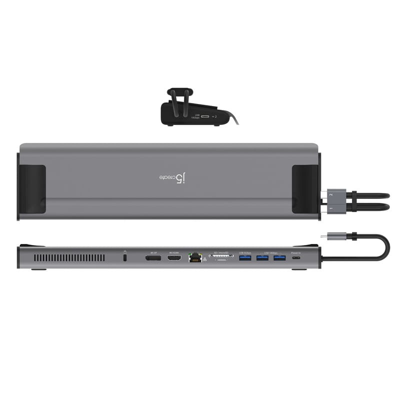 Док-станция J5create USB-C 12-в-1 (JCD552-N)