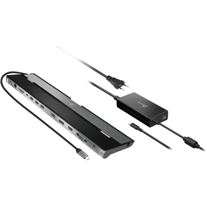Док-станция J5create USB-C 13-в-1 (JCD543P-EN)