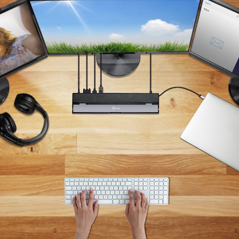 Док-станция J5create USB-C 13-в-1 (JCD543P-EN)