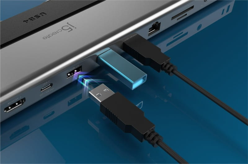 Док-станция J5create USB-C 12-в-1 (JCD554-N)