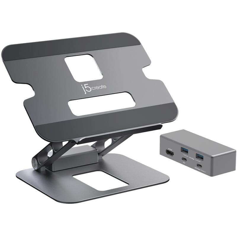 Док-станция J5create USB-C 6-в-1 (JTS327-N)
