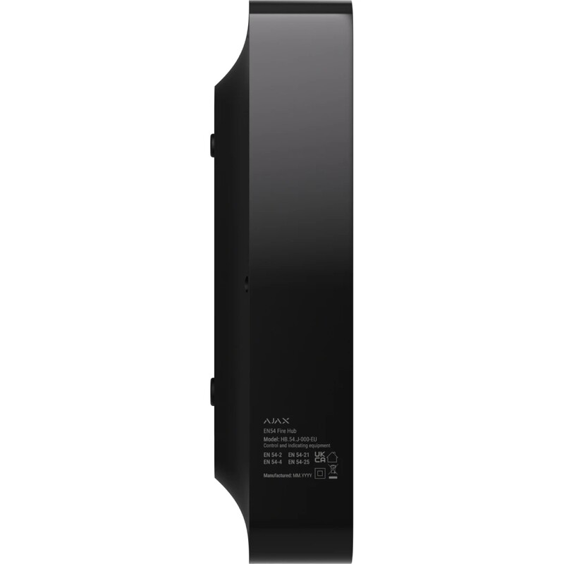 Пожежна централь Ajax EN54 Fire Hub Black