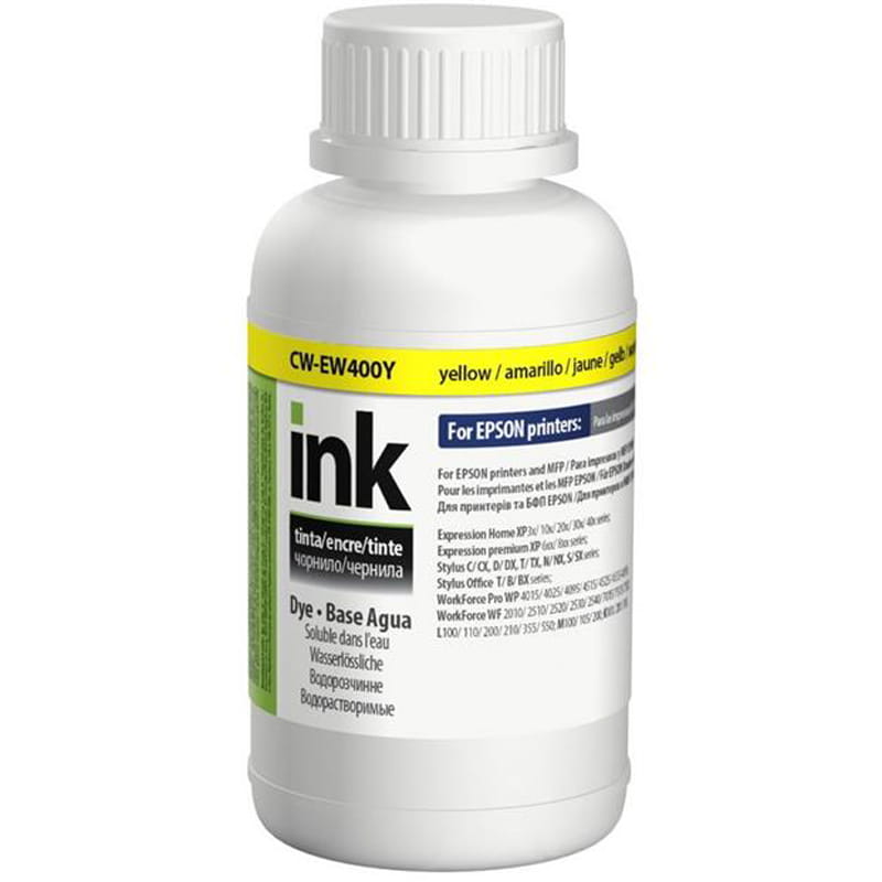 Чернила ColorWay EPSON T26/C91 (Yellow) (CW-EW400Y02) 200мл