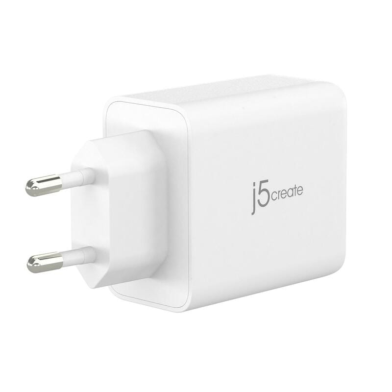 Мережевий зарядний пристрій J5create GaN USB-C 65W White (JUP3365E-EN)