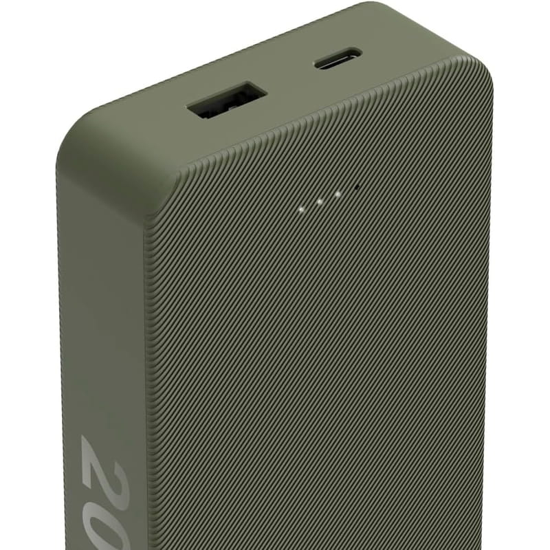 Универсальная мобильная батарея Hama Power Bank 20000mAh 15W Green (201716)