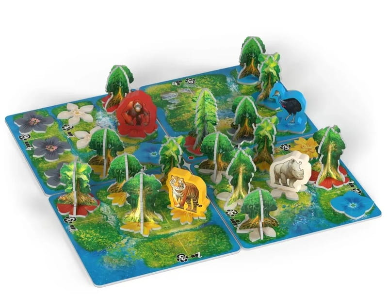 Настільна гра Lord of Boards Hutan: Життя в тропіках (LOB2411UA)