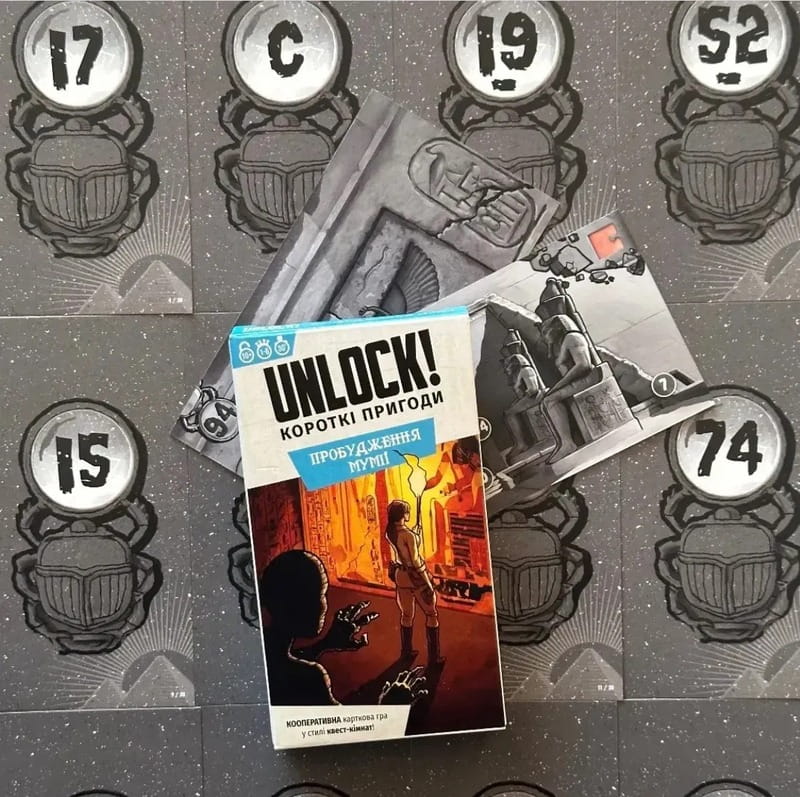 Настольная игра Lord of Boards Unlock! Короткие приключения. Пробуждение мумии (LOB2349UA)