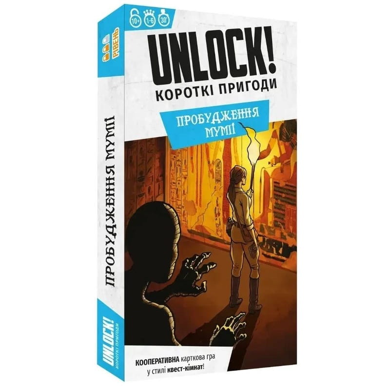 Настольная игра Lord of Boards Unlock! Короткие приключения. Пробуждение мумии (LOB2349UA)