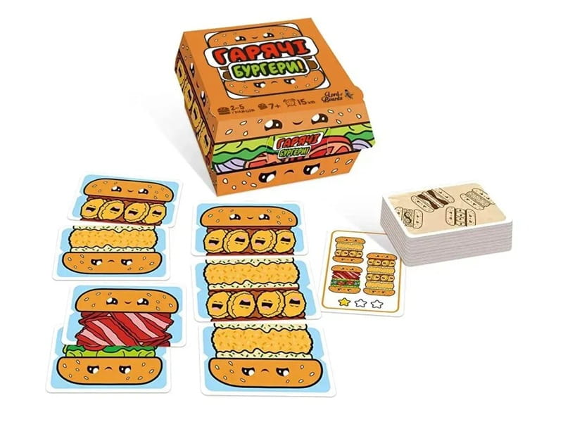 Настольная игра Lord of Boards Горячие Бургеры (LOB2319UA)