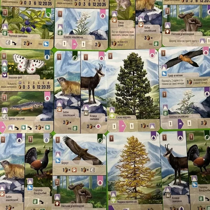 Настольная игра Lord of Boards Лесная суета. Альпы (LOB2405UA)