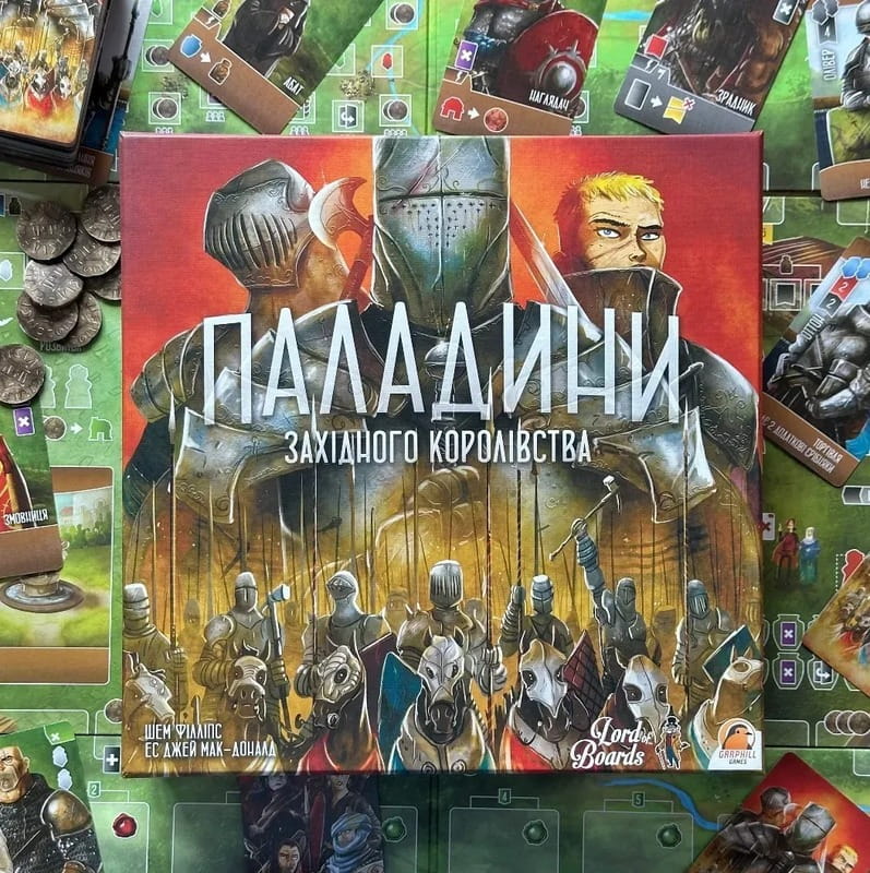 Настольная игра Lord of Boards Палладины Западного Королевства (LOB2115UA)