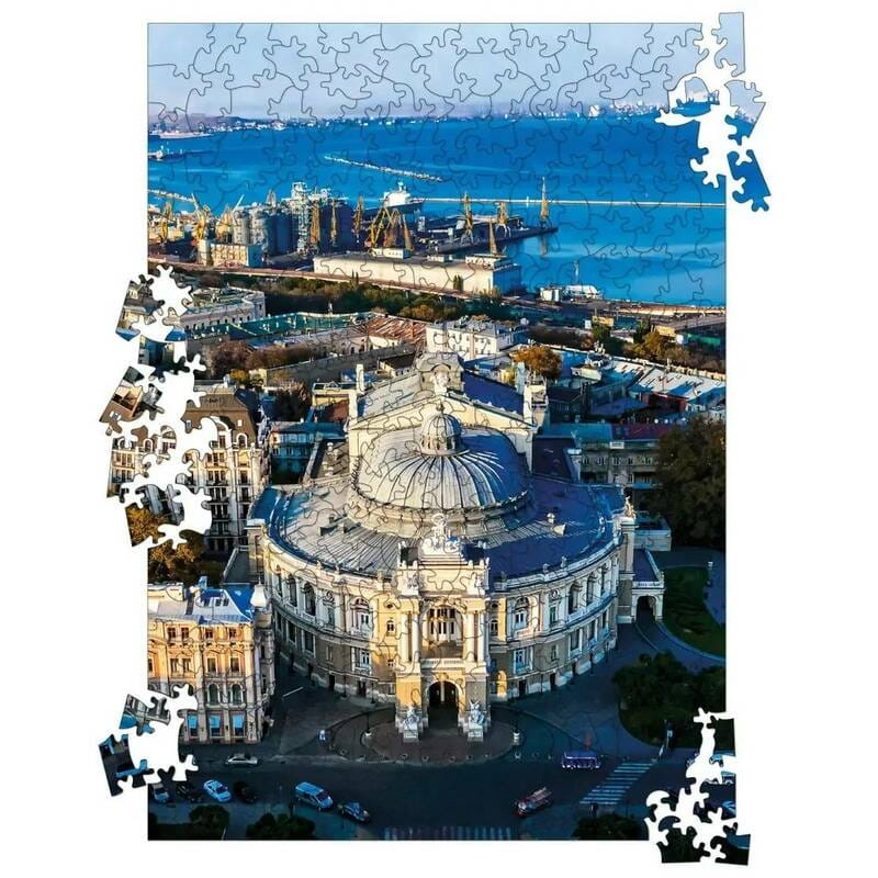 Пазл деревянный UkrainianPuzzles Одесса