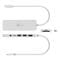 Фото - USB-хаб J5create USB-C 6-в-1 White (JCD373EW-N) | click.ua